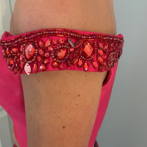 2 piece floral prom dress - Picture 3 of 3